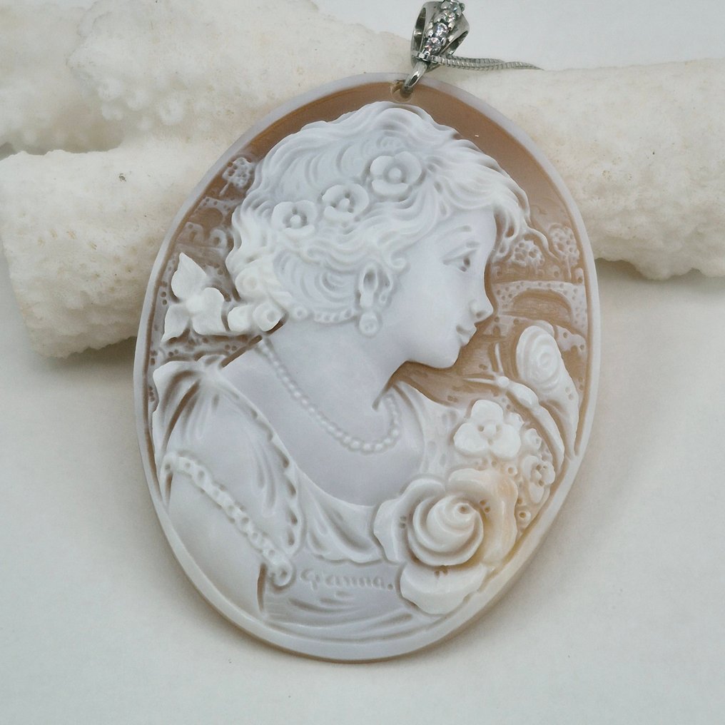 銀 - Cameo - 浮雕手工雕刻 #3.2