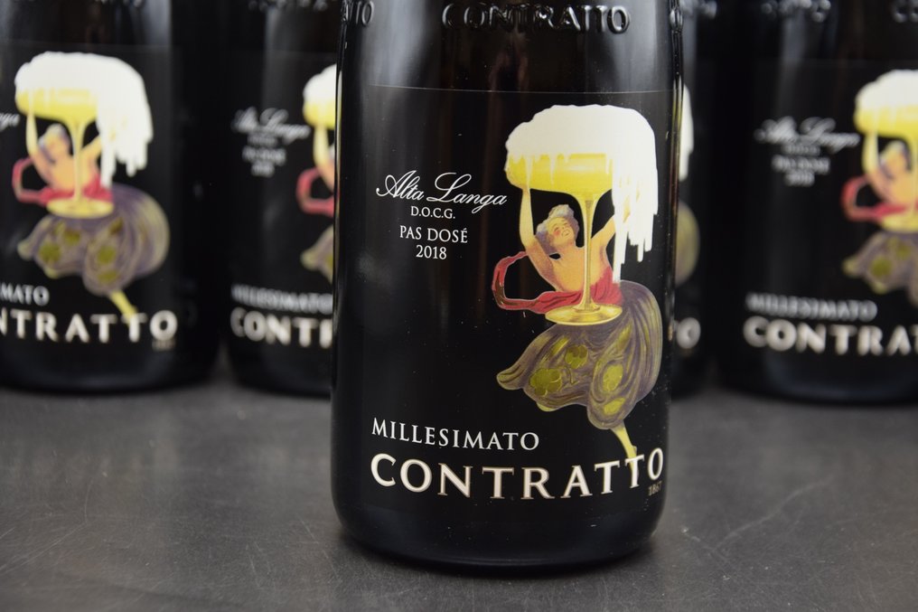 2018 Contratto - Alta Langa Zéro Dosage, Blanc de Noirs - 6 Flasker (0,75 L) #2.1