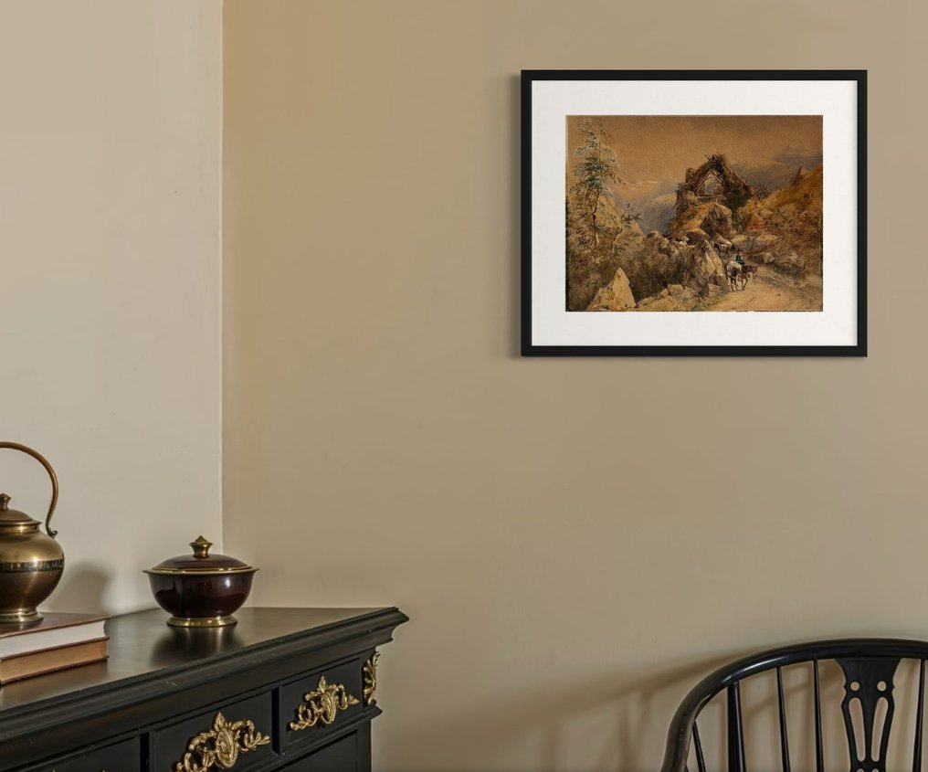 Willian Oliver (1804-1853) - Paesaggio Spagnolo #2.1