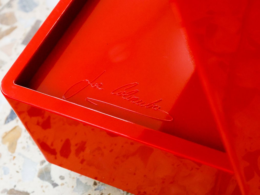 B-Line - Joe Colombo - Carrito - Boby B10 - Rojo pimienta - ABS - Totalmente nuevo #2.1