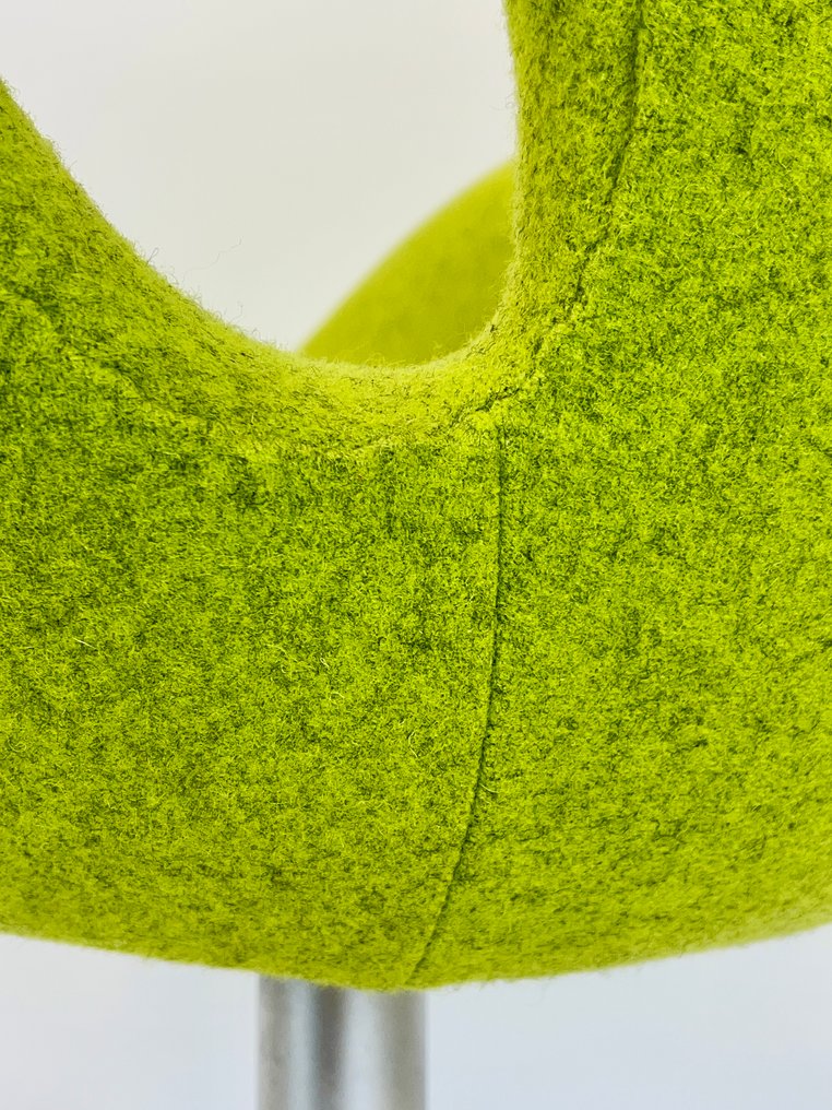 Fritz Hansen - Arne Jacobsen - Πολυθρόνα - Swan - Σε Πράσινο Divina Melange - Αλουμίνιο #3.2