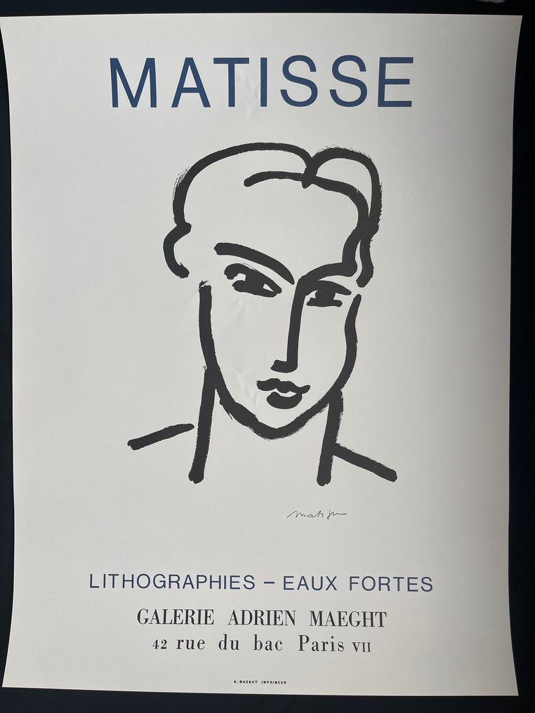 Henri Matisse (1869-1954) - Lithographies – Eaux-fortes (1964) #2.1