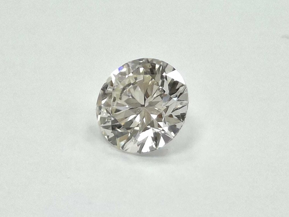 1 pcs 钻石 (天然) - 1.00 ct - 圆形 - J - SI2 微内含二级 - 美国宝石研究院(GIA) #3.2