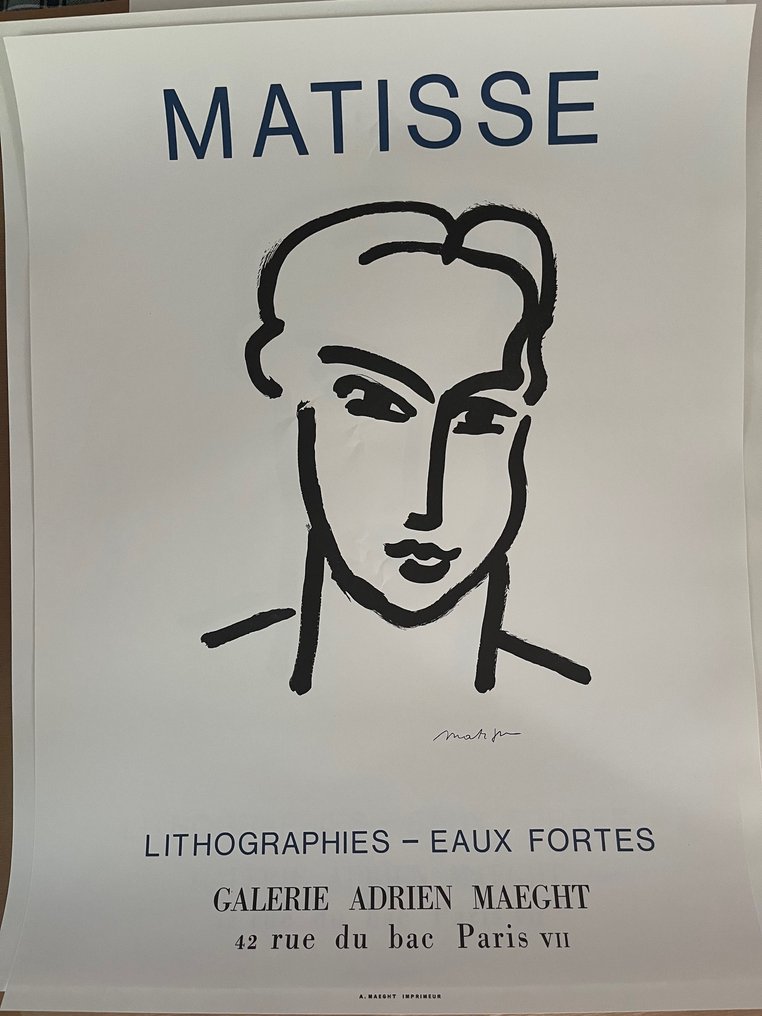 Henri Matisse (1869-1954) - Lithographies – Eaux-fortes (1964) #1.0