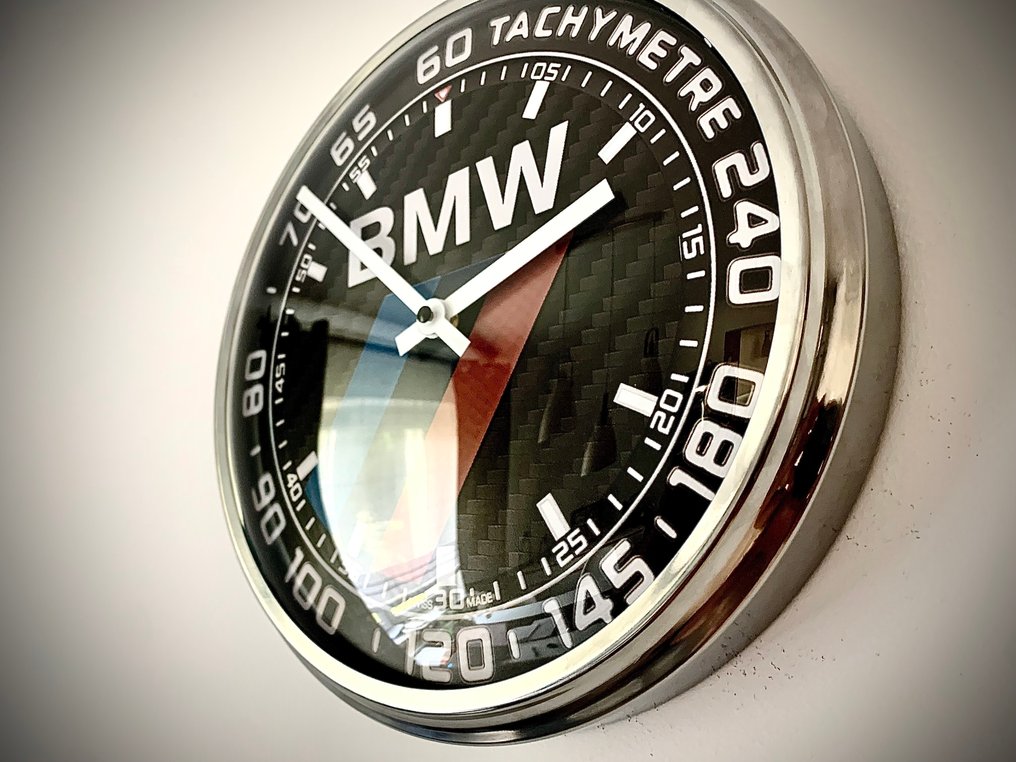 BMW M Power墙钟——赛车运动灵感设计 -  老式 金属, 玻璃, 塑料 - 2010-2020年 - BMW墙钟 #4.3