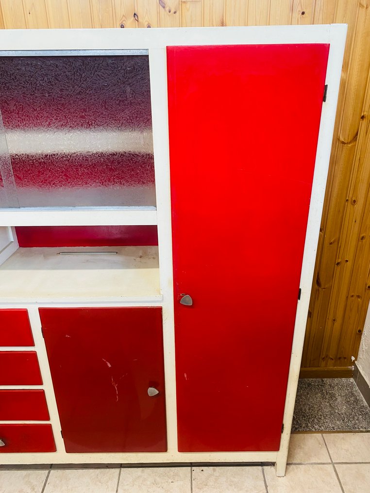 梳妝台 - 木 - 50年代复古移动厨房 #3.2