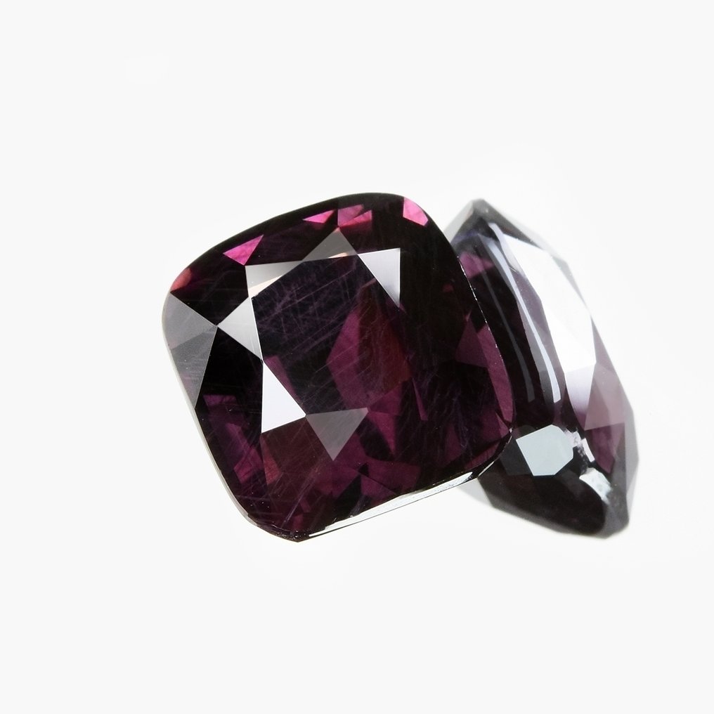 1 pcs  Viola Spinello  - 7.02 ct - Bellerophon Gemlab - Vietnam #4.3