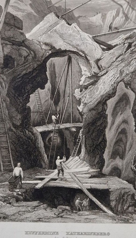 J Meyer - Meyer's universum met 47 gravures o.a. Calcutta, Monea in Indië Tuighuis te Moskau, kopermijnen... - 1841 #1.0