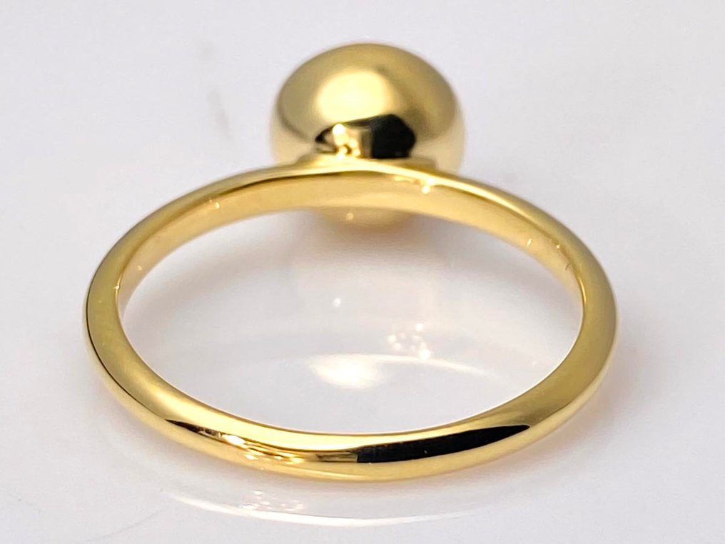 Ring - 14 kt. Yellow gold - 1.15ct. tw. Quartz #3.2