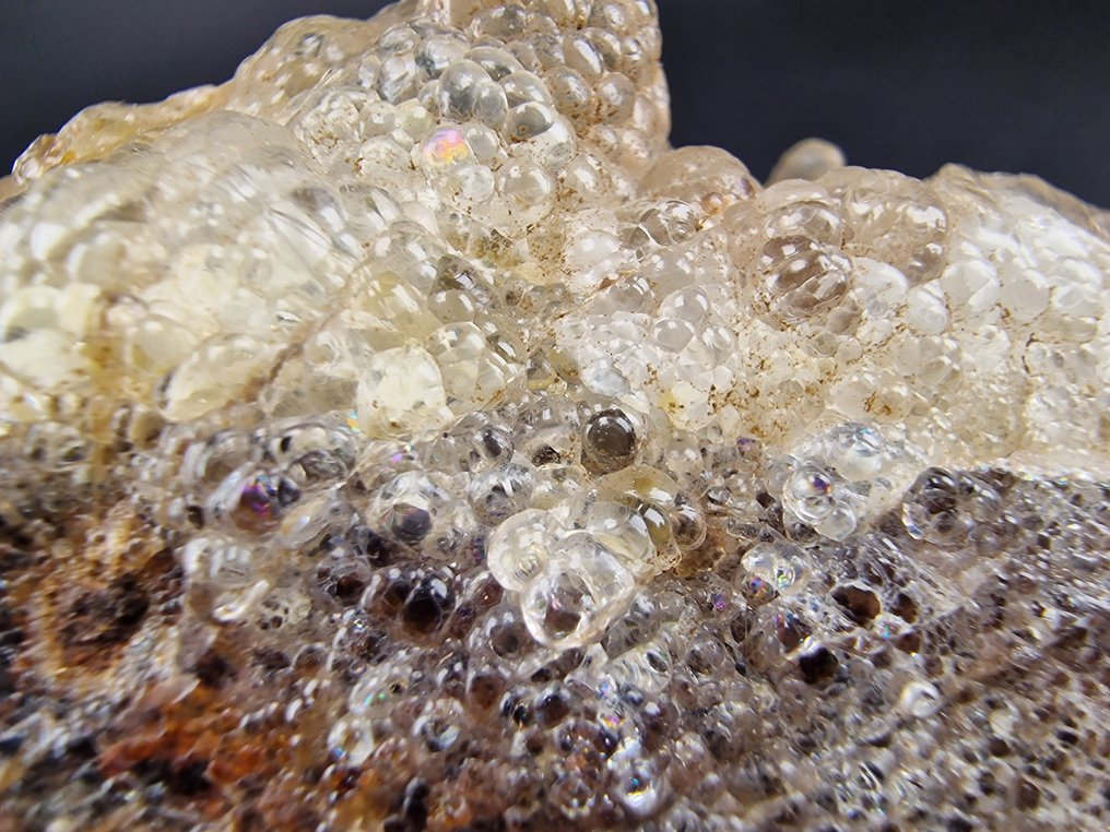 玻璃蛋白石 欧泊强紫外线活性 - 高度: 85 mm - 宽度: 45 mm- 87 g - (1) #2.1