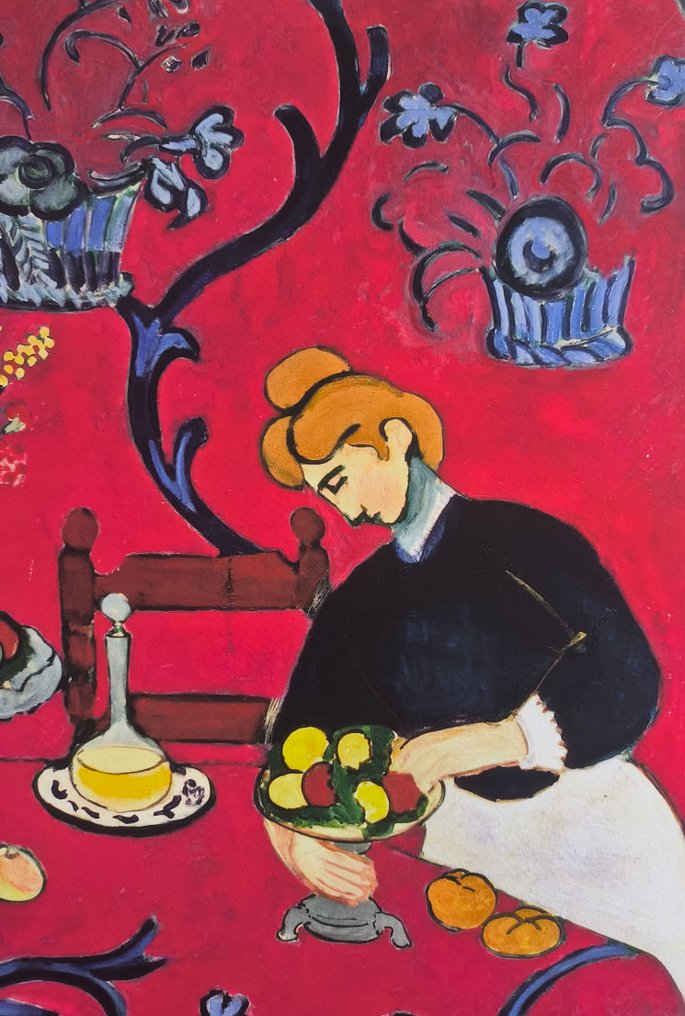 Henri Matisse (1869-1954) (after) - "La Desserte Rouge, 1908" #1.0