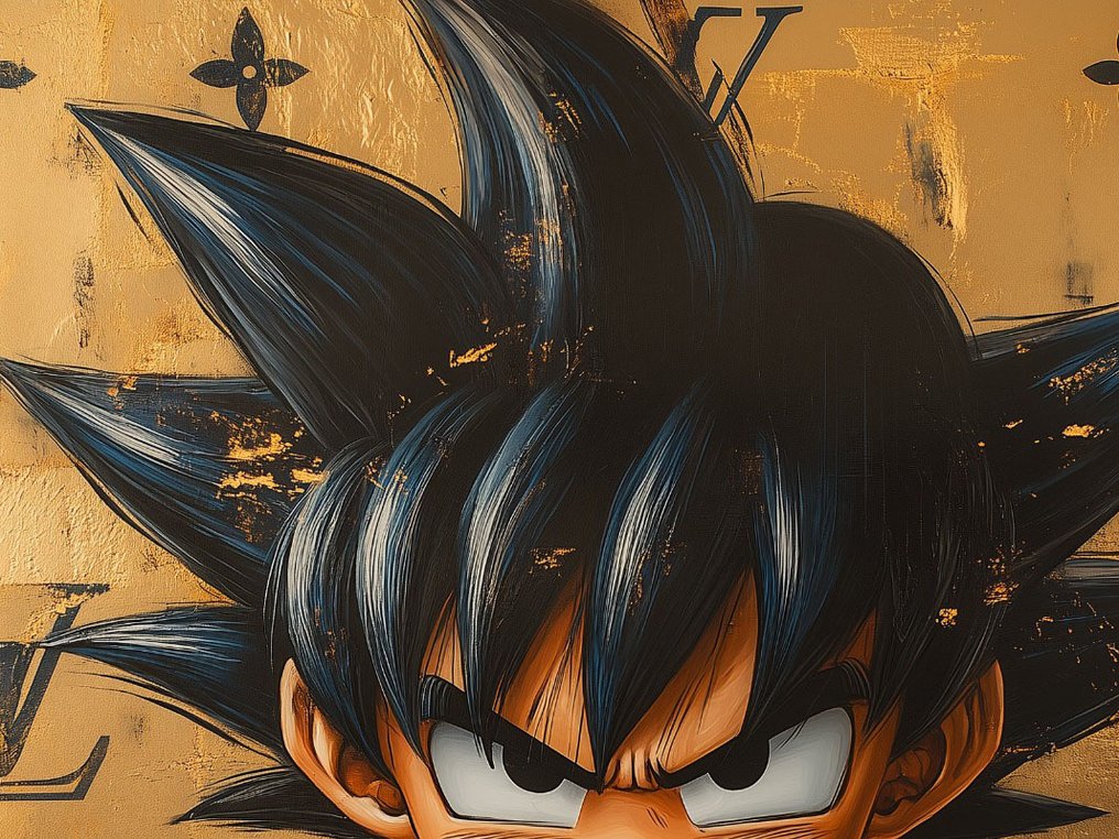 Canvas Fit - Alberto Ricardo - Goku y Mickey en la Era del Street-Lujo #3.2