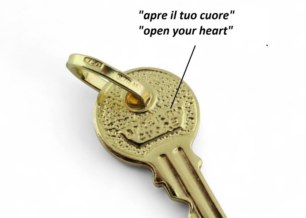 No reserve price - Pendant - 18 kt. Yellow gold #1.0