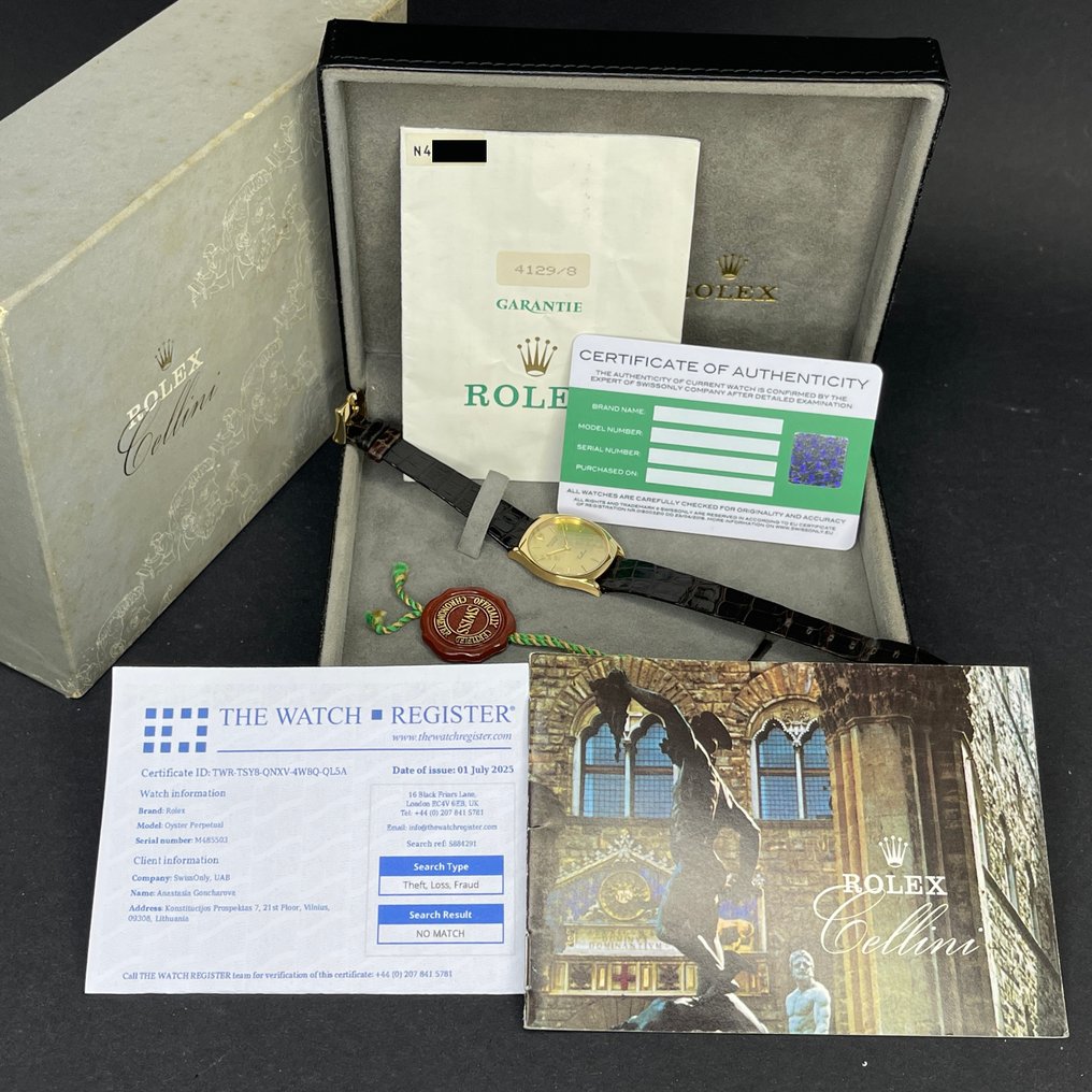 Rolex - Cellini - 4129 - 女士 - 1991 #1.0