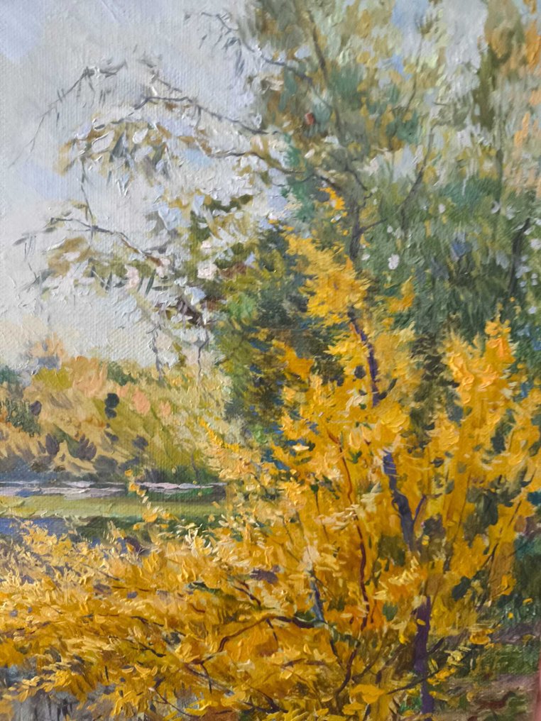 Dmitry Kostylew (1976) - Forsythia au Jardin Botanique #3.2