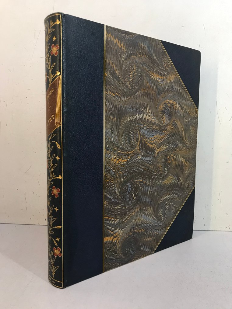 Paul Hervieu / Madeleine Lemaire - Flirt [Reliure signée de Louis Pouillet] - 1890 #1.0