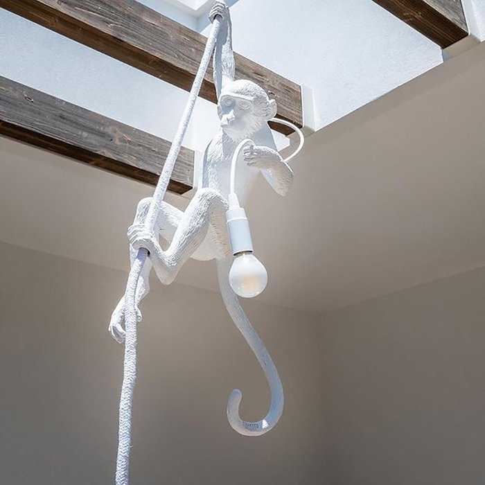 Seletti - Marcantonio - Lâmpada - A Versão de Teto da Lâmpada Macaco - Resina #2.1