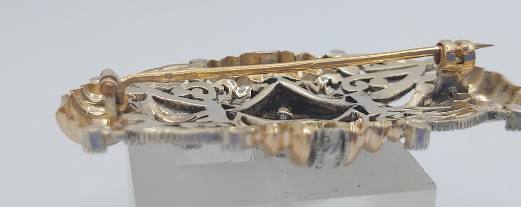 Korupinssi - 19,2 ka Ruusukulta - 0.05ct. tw. Timantti (Luonnollinen) - Timantti #4.3