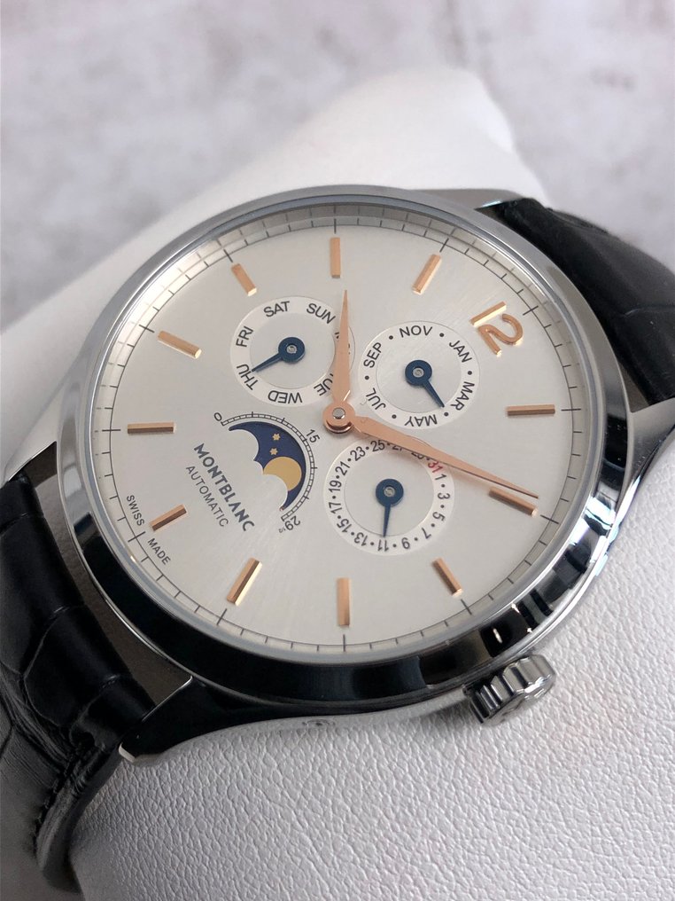 Montblanc - Heritage Chronométrie Annual Calendar Moon Phase - 112534 - Herre - 2020+  #1.0