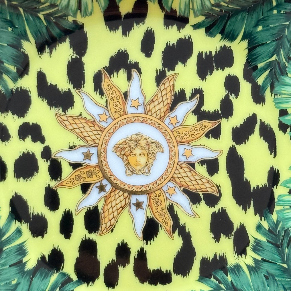 Rosenthal - Versace - Schale - Jungle Animalier Schälchen Quadratisch 12 cm - Porzellan - Neu und Orginalverpackt #1.0