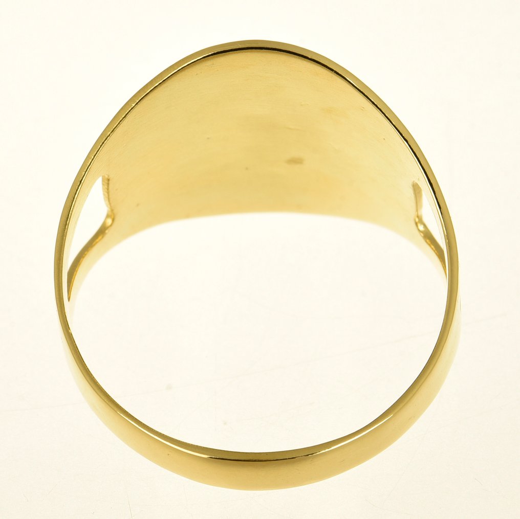 Amulett-Ring - 18 kt Gelbgold #3.2