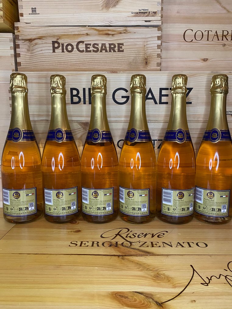 Varichon & Clerc, Privilège Rosé-Dry - Champagne Rosé, Brut - 6 Bottles (0.75L) #2.1
