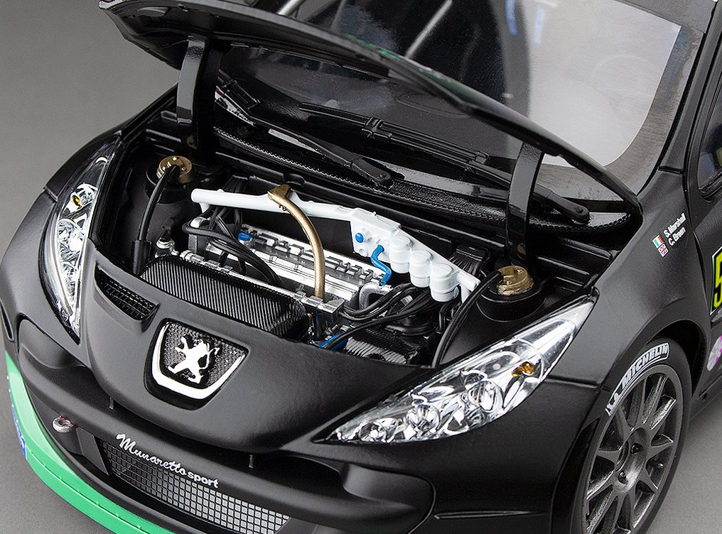 Sunstar 1:18 - Modelsportsvogn - Peugeot 207 S2000 #58 C.Breen -S.Marshall Monza Rally Show 2013 - 5441 #3.2