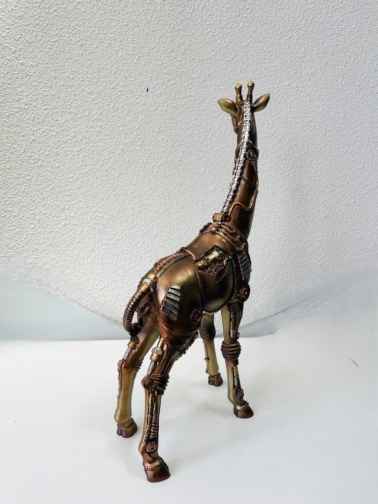 Exclusief S.Buru - 雕刻, XXL STATUE-signed-"The Tall Giraffe" - 53 cm - 樹脂 - 2024 #4.3
