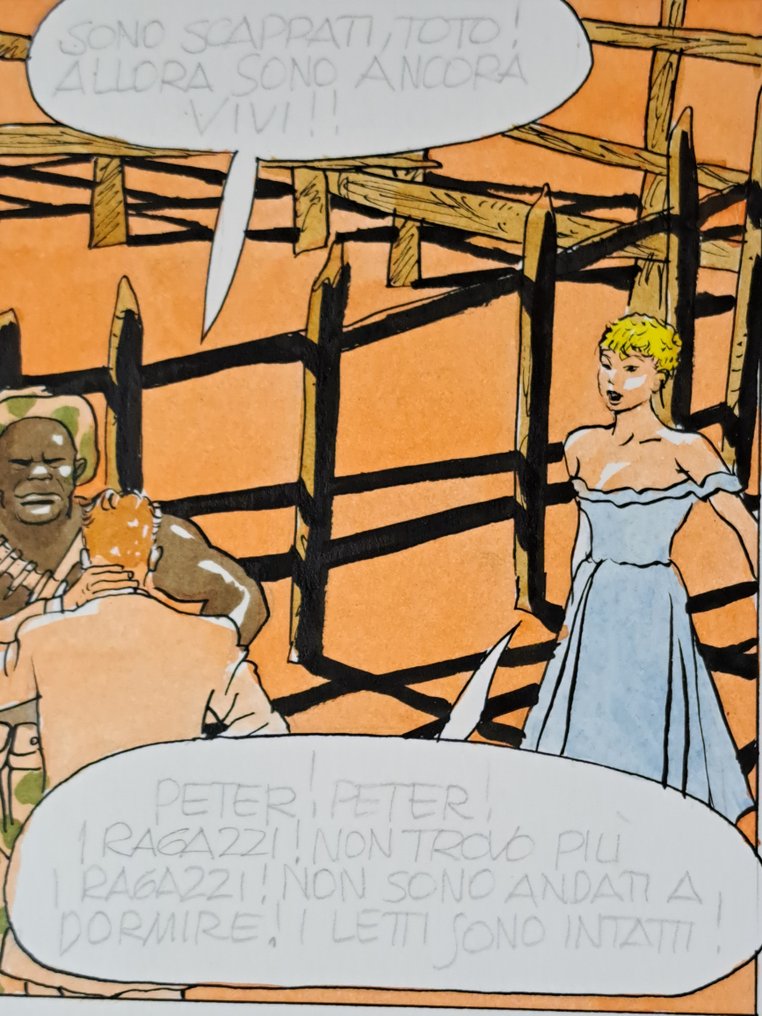 Micheluzzi, Attilio - 1 Original colour page - Nel Nome dell'Arca #1.0