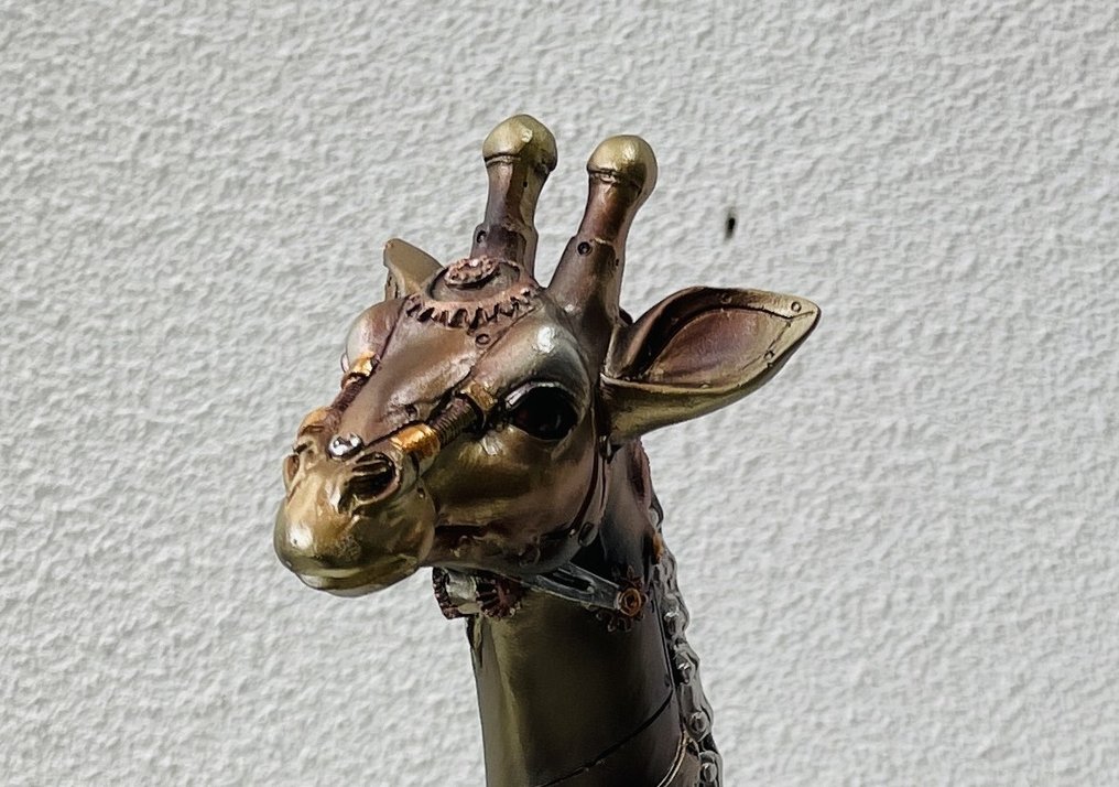 Exclusief S.Buru - 雕刻, XXL STATUE-signed-"The Tall Giraffe" - 53 cm - 樹脂 - 2024 #1.0