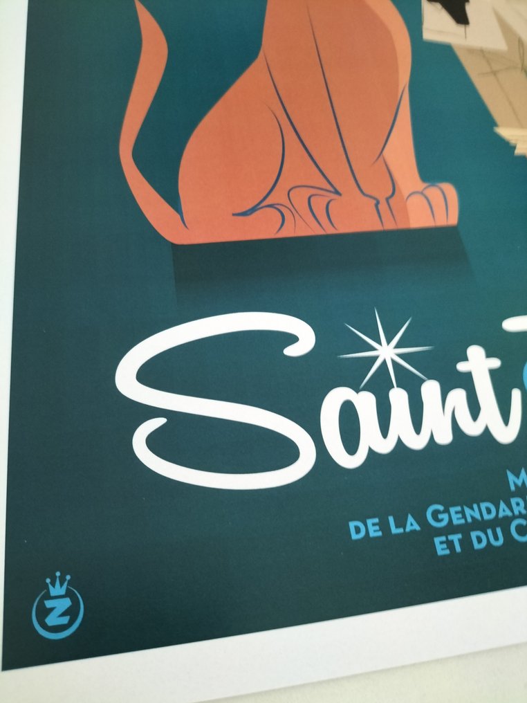 Monsieur Z - Saint tropez - Poster Musée de la gendarmerie- Année 2016 #1.0