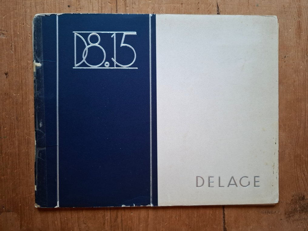 Brochure - Delage - D8 15 #1.0
