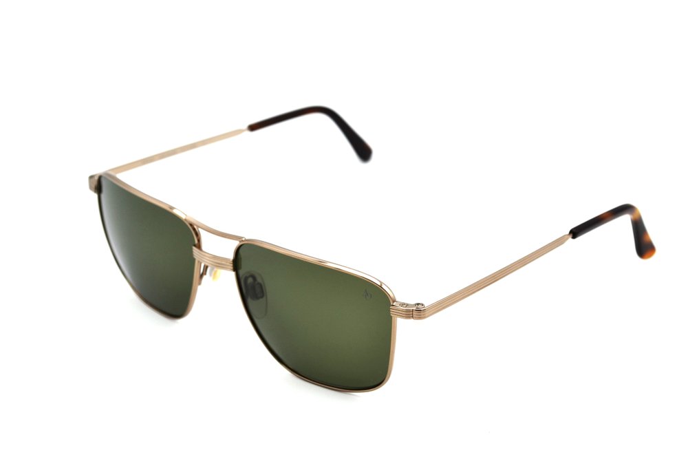 Other brand - American Optical - AIRMAN Light Bronce - Green Lenses - Classic Rectangular Design  *New* - Γυαλιά ηλίου #1.0