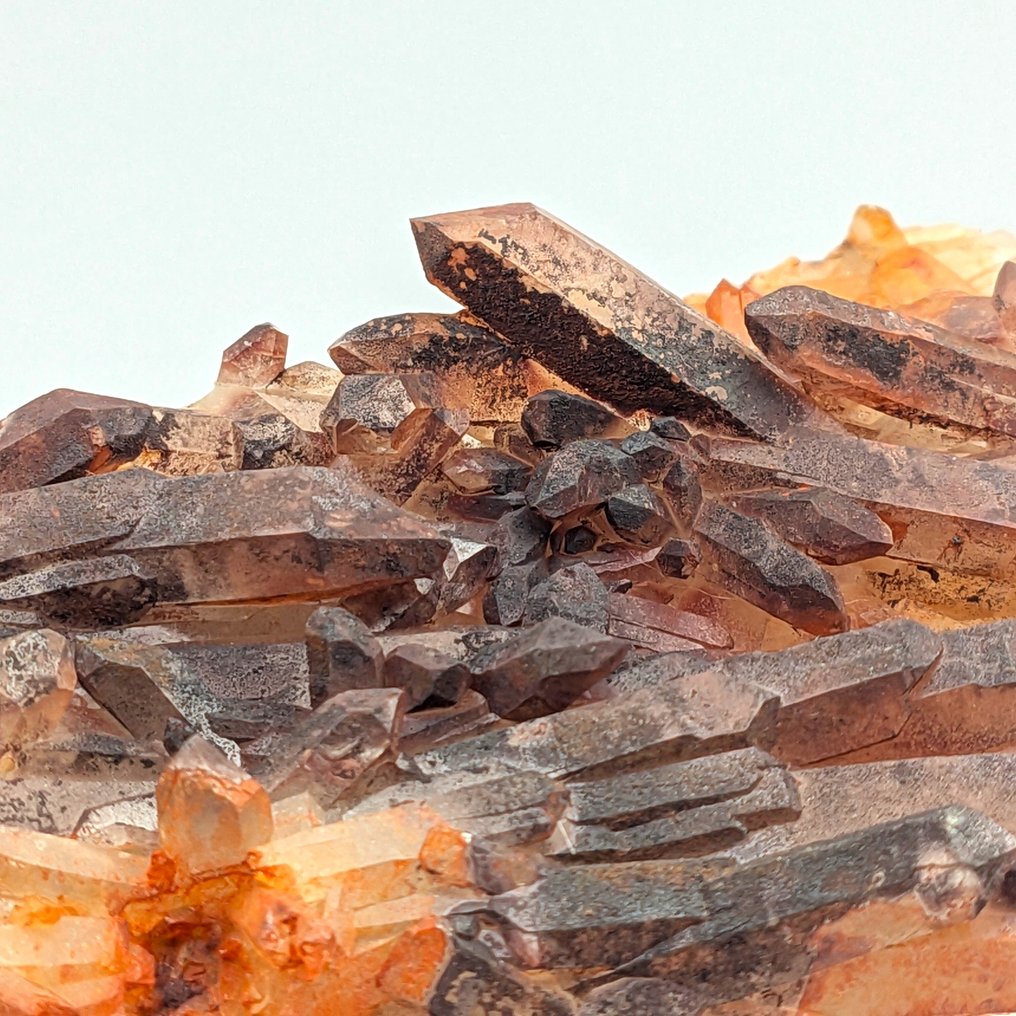 大块橙色血石石英，优雅 水晶矩晶体 - 高度: 117 mm - 宽度: 95 mm- 272 g #2.1