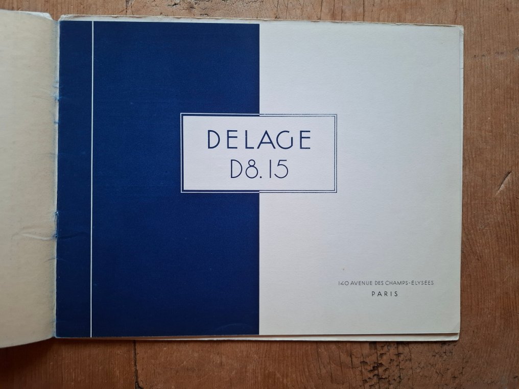 Brochure - Delage - D8 15 #4.3