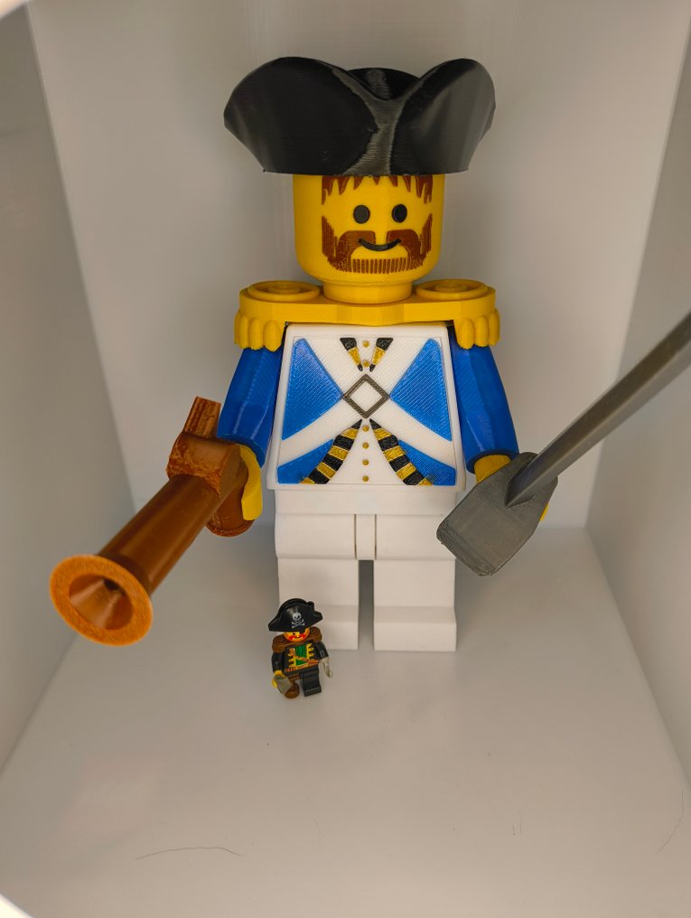 Lego MOC (Δική μου δημιουργία) - Pirates - Set: 6265 Fig: pi063 #1.0