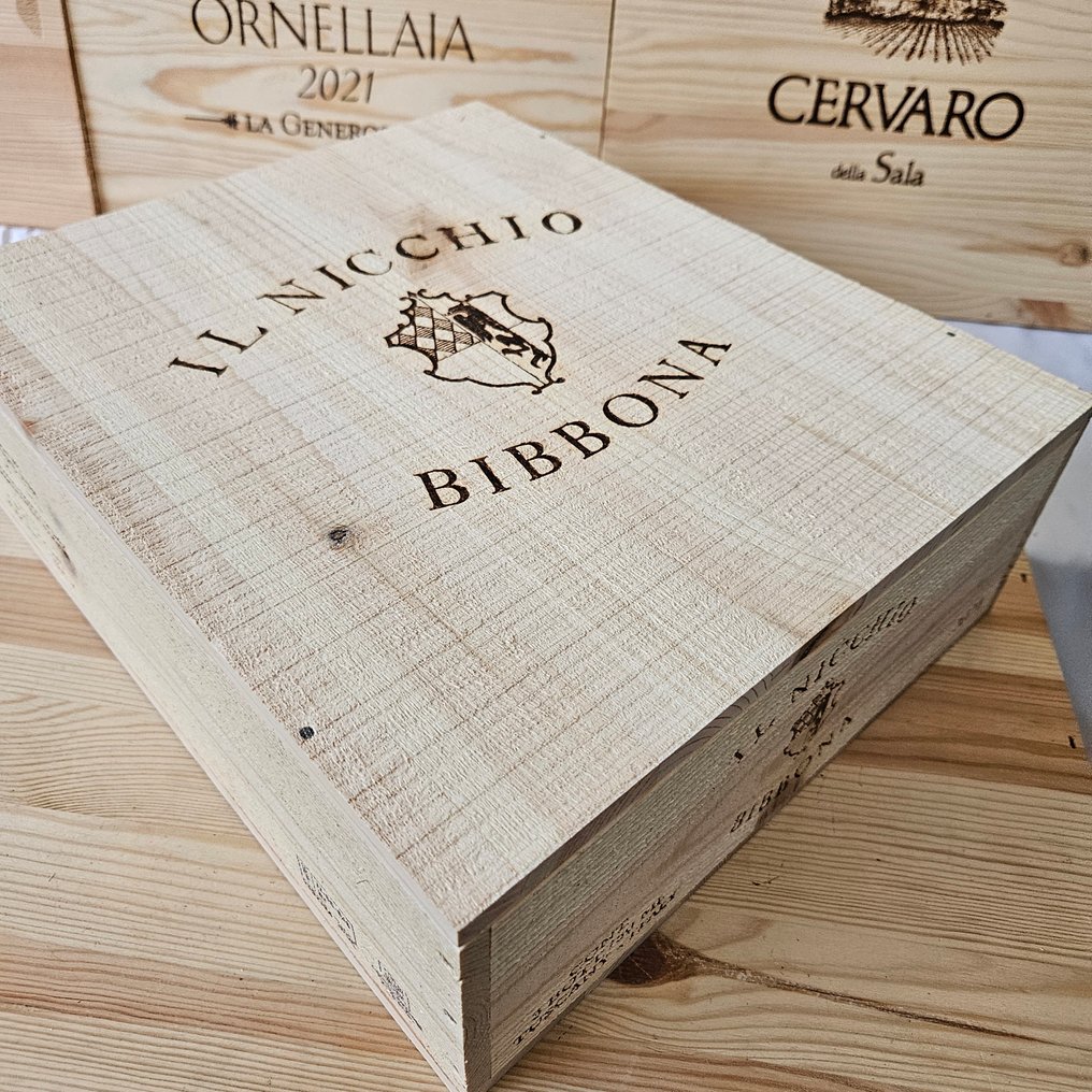 2021 Il Nicchio - Toscana IGT - 3 Flasker (0,75 L) #1.0