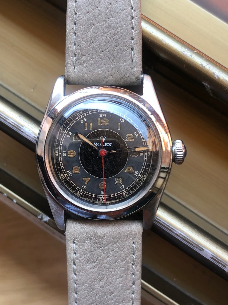 Rolex - Oyster "Wellington dial" - 4220 - Unisex - 1900-1949  #1.0