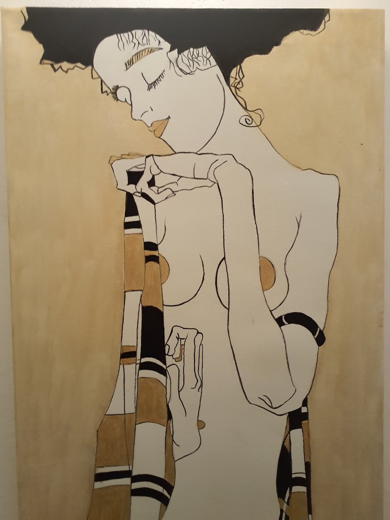 Carlo Capelli Copista (XX), Da Egon Schiele - Gerti #2.1