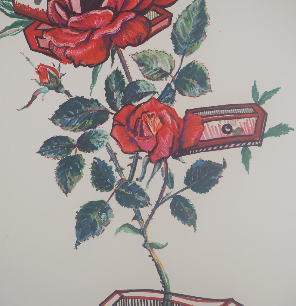 Salvador Dali (1904-1989) - Rose aux tiroirs #3.2