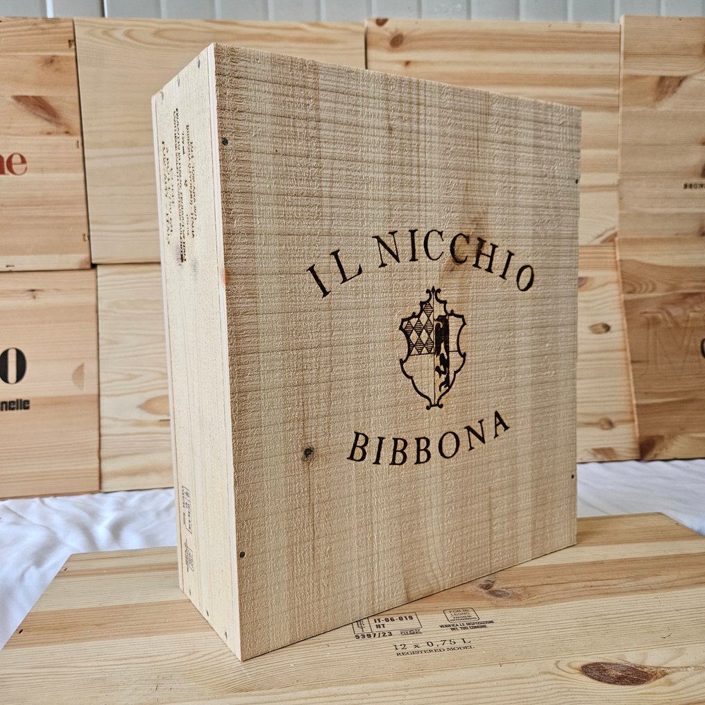 2021 Il Nicchio - Toscana IGT - 3 Flasker (0,75 L) #4.3