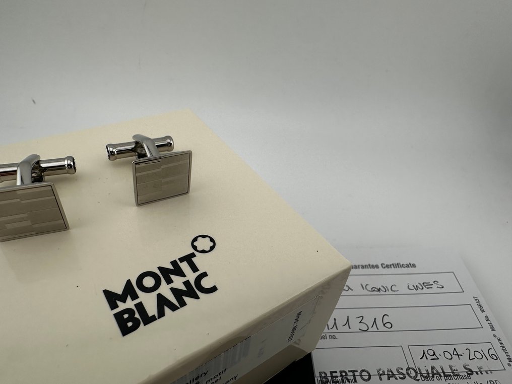 Montblanc - Χάλυβας - Μανικετόκουμπα - Μονμπλανκ Ίκονη #111316 #2.1
