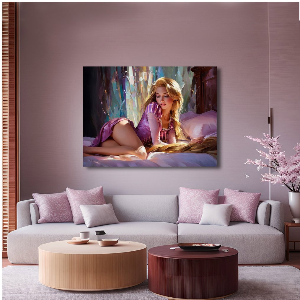 Canvas Fit - Alberto Ricardo - “Rapunzel, sensualidad del hada” #3.2