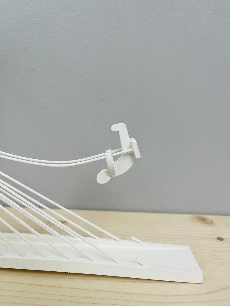 Tomas Schats - 雕塑, Erasmusbrug - 12 cm - 树脂 #2.1