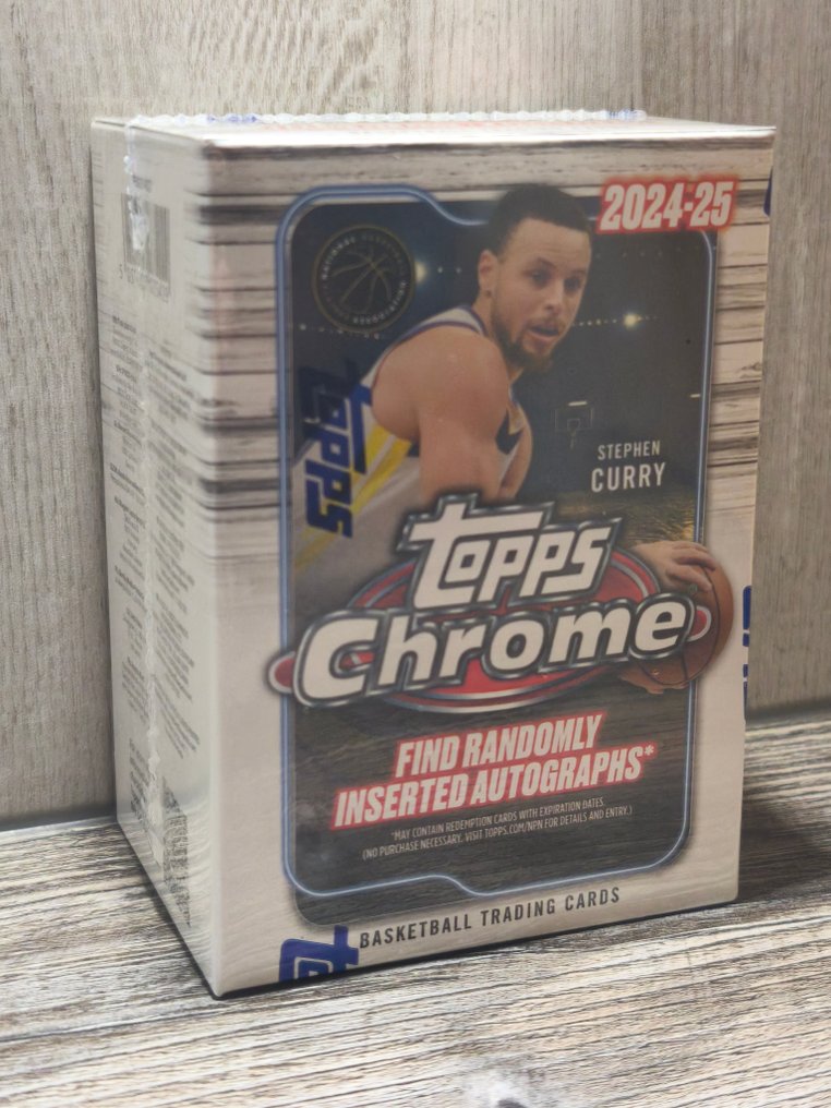 2024/25 Topps Chrome Stephen Curry - 1 Sealed box - Near Mint/ Nahezu neuwertig (NM) #1.0