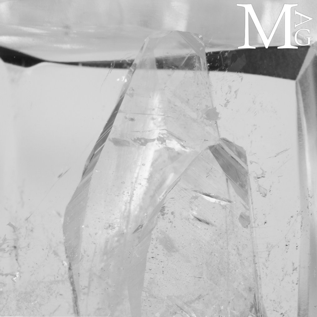 Handmade Silver Bracelet with Bolivian Amethysts and Manifestation Quartz - Altezza: 220 mm - Larghezza: 25 mm- 66 g #4.3