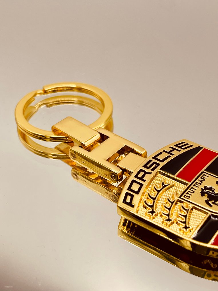 Porsche - Key chain - 18k Gold Plated #4.3