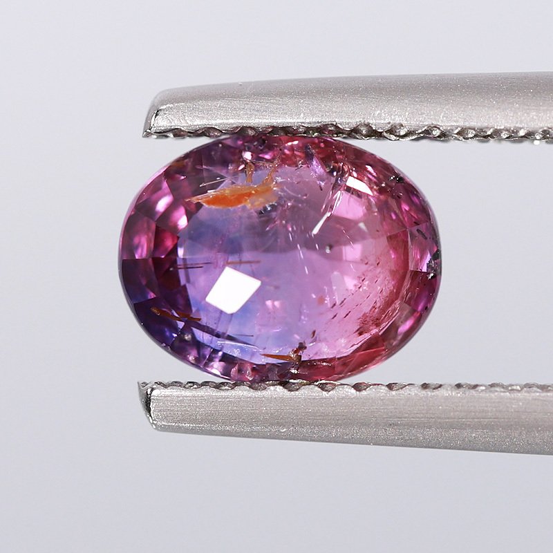 1 pcs  粉色, 紫色 蓝宝石  - 2.02 ct - 国际有色宝石协会（ICA GemLab） #4.3