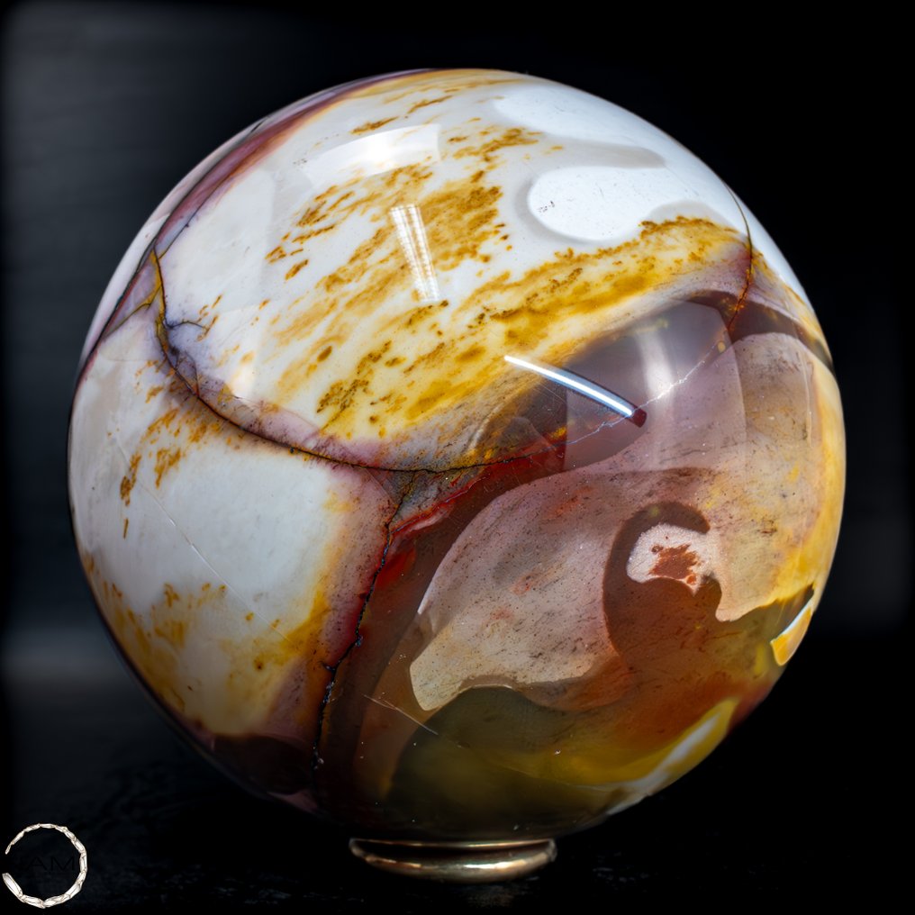 稀有天然顶级Mookaite 球体- 1204.64 g #3.2