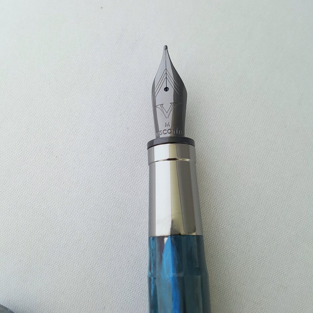 Visconti - Marble - Blue - Black Silver - New - Zonder Minimumprijs - Vulpen #4.3